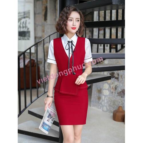 Đồng phục áo gile Nữ 83 Đồng phục áo gile Nữ 83